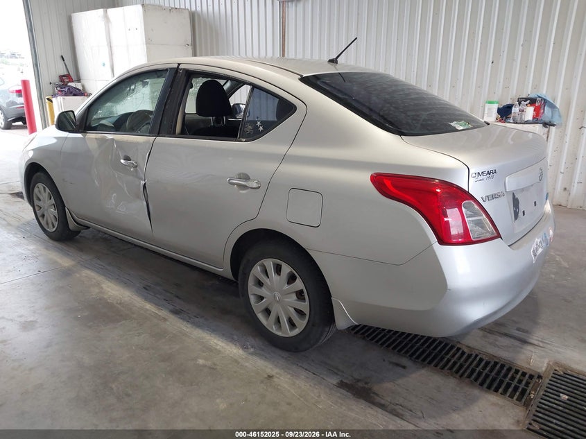 Vin: 3n1cn7ap4cl894694, lot: 46651810, nissan versa 1.6 sv 20123