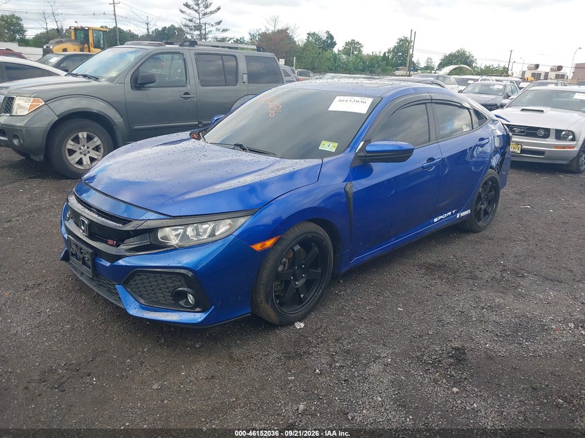 Vin: 2hgfc1e52kh703658, lot: 46651821, honda civic si 20192