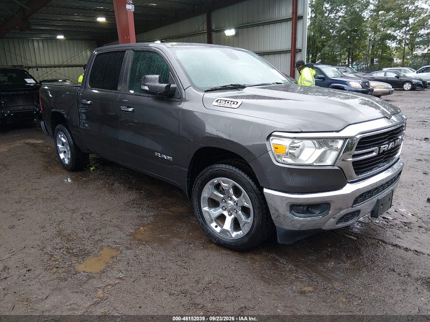 Vin: 1c6srfft3kn783072, lot: 46651824, ram 1500 big horn/lone star  4x4 5'7 box 2019 img_1