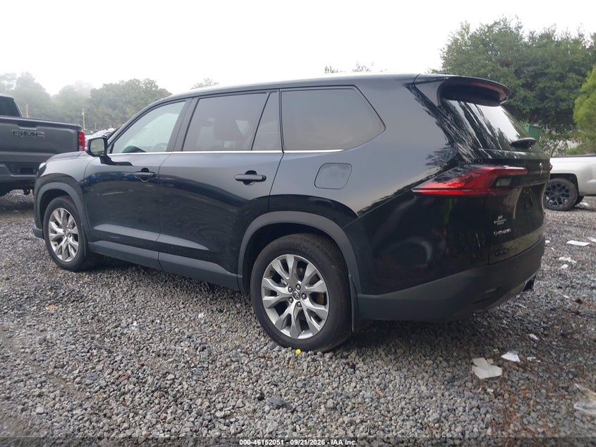 Vin: 5tdacab56ts083672, lot: 46651836, toyota grand highlander hybrid limited 20263