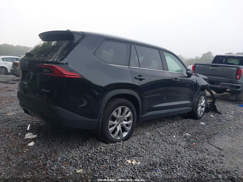 Vin: 5tdacab56ts083672, lot: 46651836, toyota grand highlander hybrid limited 20264