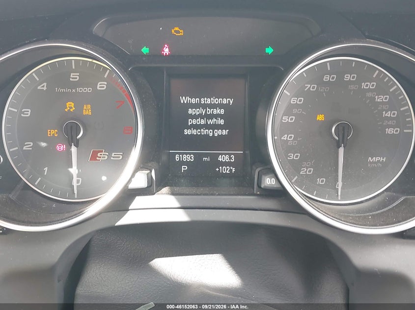 AUDI S5 2014 VIN WAUVGAFR9EA059690