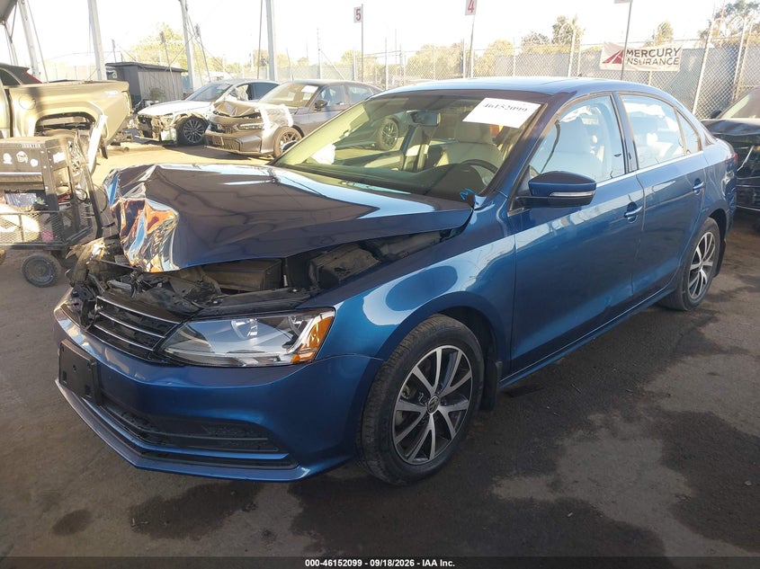 Vin: 3vwdb7aj1hm354143, lot: 46651884, volkswagen jetta 1.4t se 20172