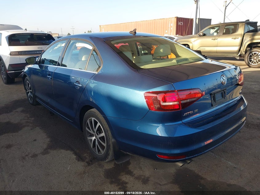 Vin: 3vwdb7aj1hm354143, lot: 46651884, volkswagen jetta 1.4t se 20173