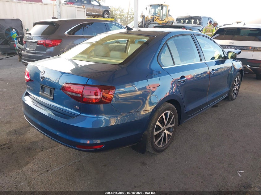 Vin: 3vwdb7aj1hm354143, lot: 46651884, volkswagen jetta 1.4t se 20174