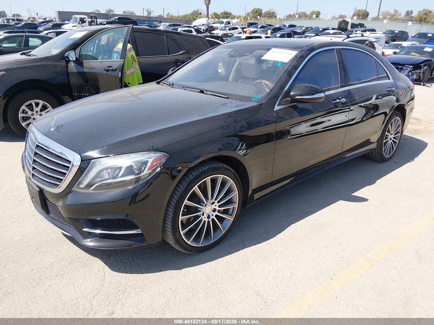Vin: wddug8cb6ea014307, lot: 46651909, mercedes-benz s 550 20142