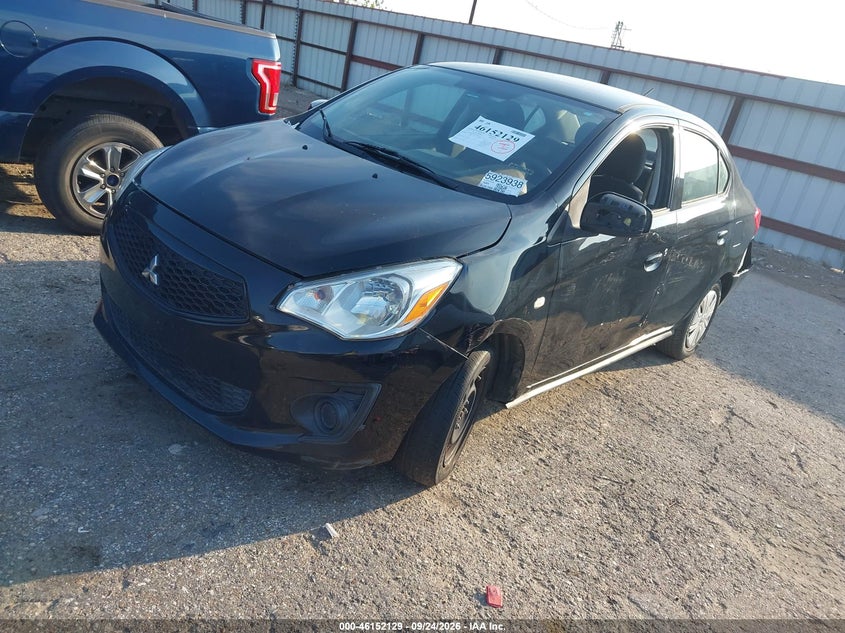 Vin: ml32f3fj0lhf10109, lot: 46651914, mitsubishi mirage g4 es 20202