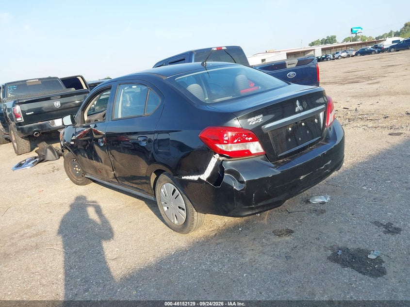 Vin: ml32f3fj0lhf10109, lot: 46651914, mitsubishi mirage g4 es 20203