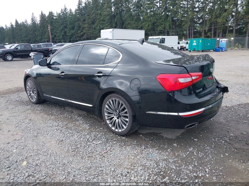 2014 KIA CADENZA auction photo 3