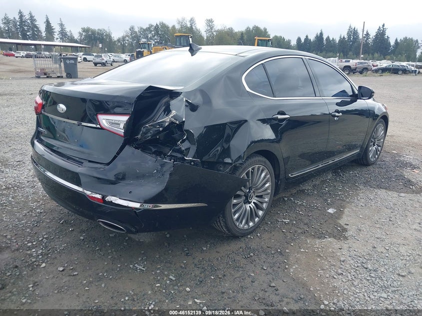 2014 KIA CADENZA auction photo 4