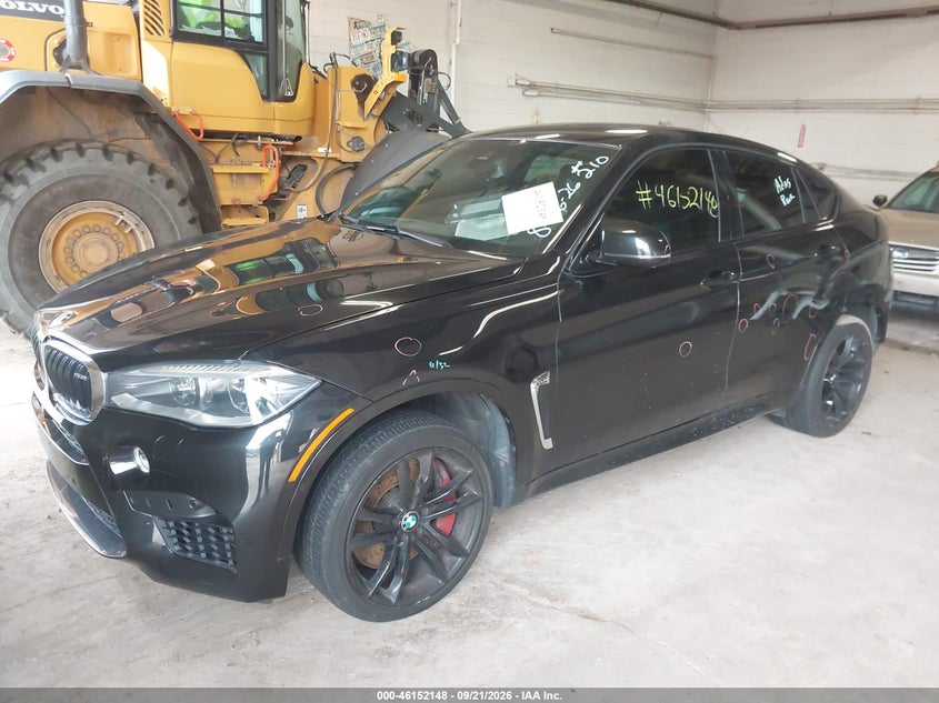 Vin: 5ymkw8c56f0g93981, lot: 46651932, bmw x6 m 20152