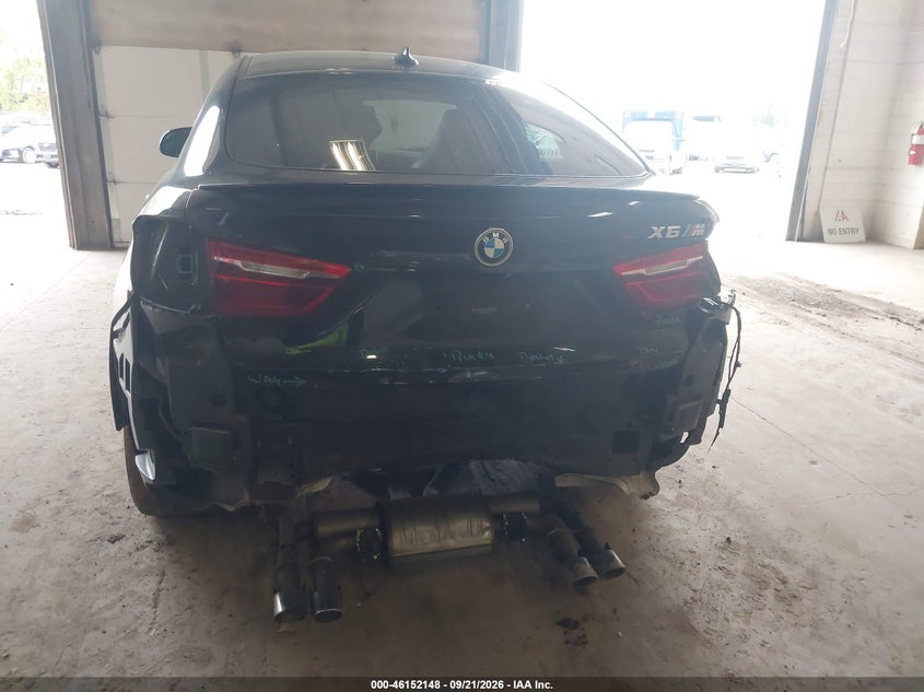 BMW X6 M 2015 VIN 5YMKW8C56F0G93981