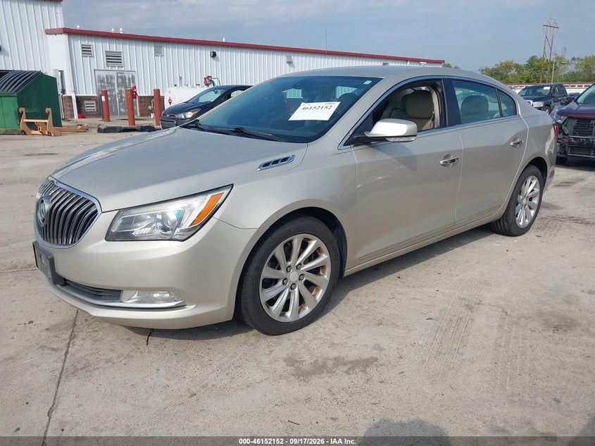 Vin: 1g4gb5g32ef297570, lot: 46651937, buick lacrosse leather group 20142