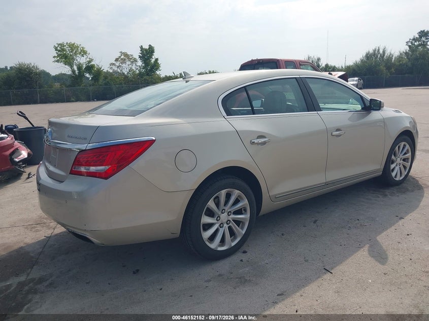 Vin: 1g4gb5g32ef297570, lot: 46651937, buick lacrosse leather group 20144