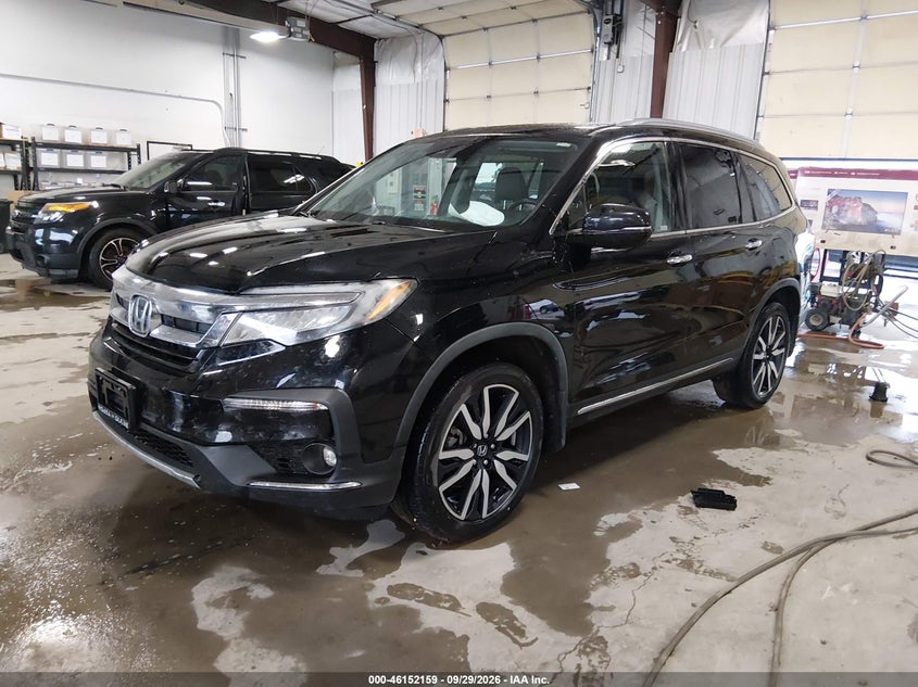 Vin: 5fnyf6h98mb003498, lot: 46651944, honda pilot awd touring 8 passenger 20212