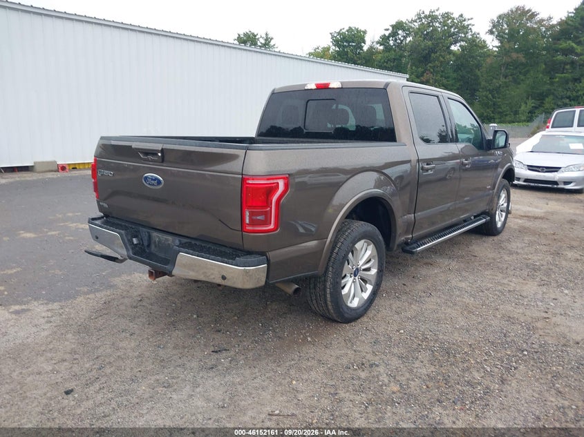 Vin: 1ftew1ep3gfc70444, lot: 46651946, ford f-150 lariat 20164