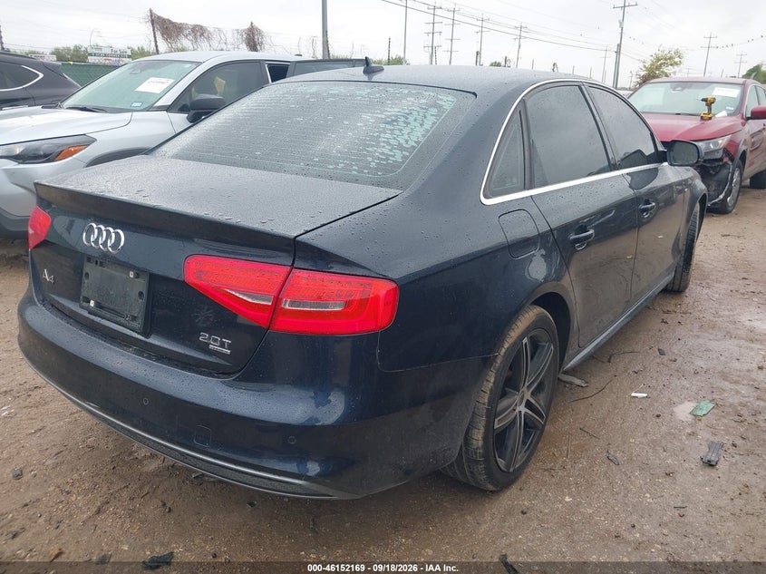 Vin: wauffafl1en008096, lot: 46651954, audi a4 2.0t premium 20144