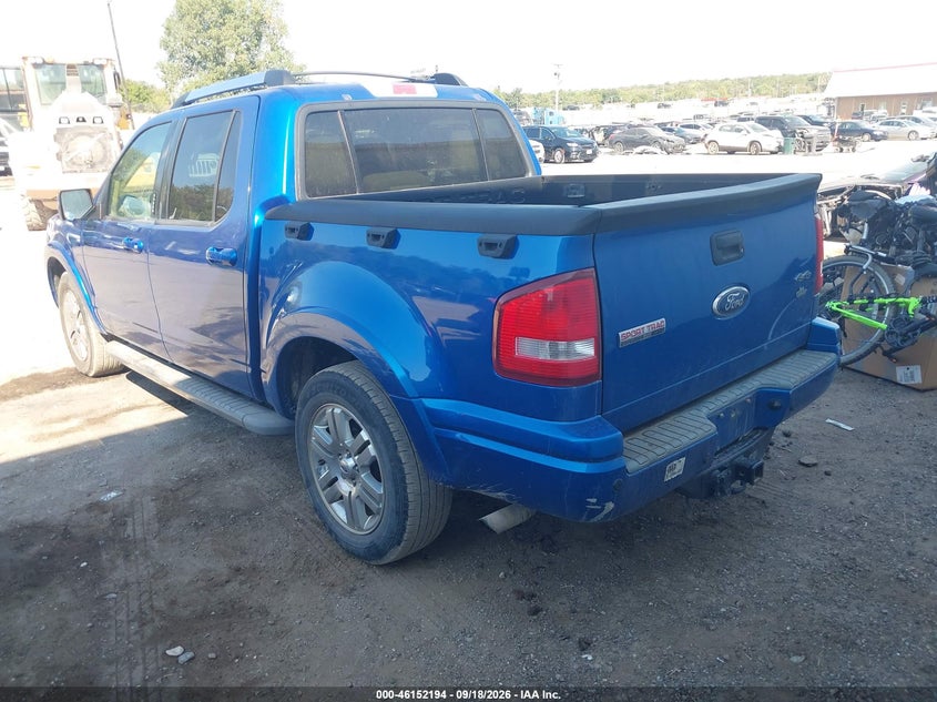 Vin: 1fmeu5d82auf01680, lot: 46651979, ford explorer sport trac limited 20103
