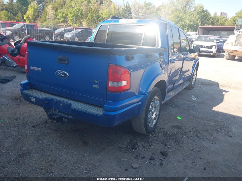 Vin: 1fmeu5d82auf01680, lot: 46651979, ford explorer sport trac limited 20104