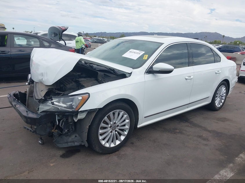 Vin: 1vwbt7a31gc017669, lot: 46652006, volkswagen passat 1.8t se 20162