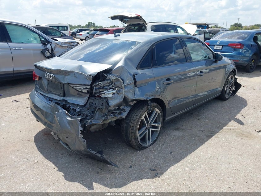 Vin: wauaugff2j1040490, lot: 46652010, audi a3 2.0t premium/2.0t tech premium 20184