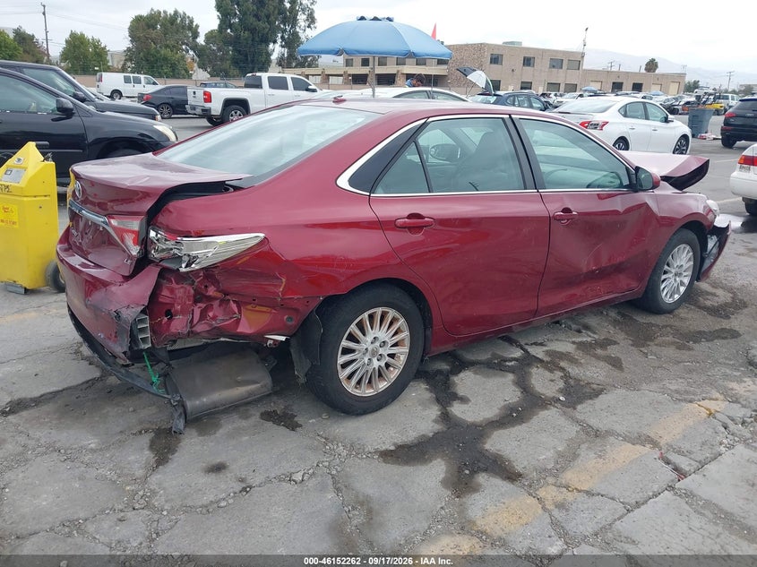 Vin: 4t1bf1fk6hu752386, lot: 46652047, toyota camry le 20174