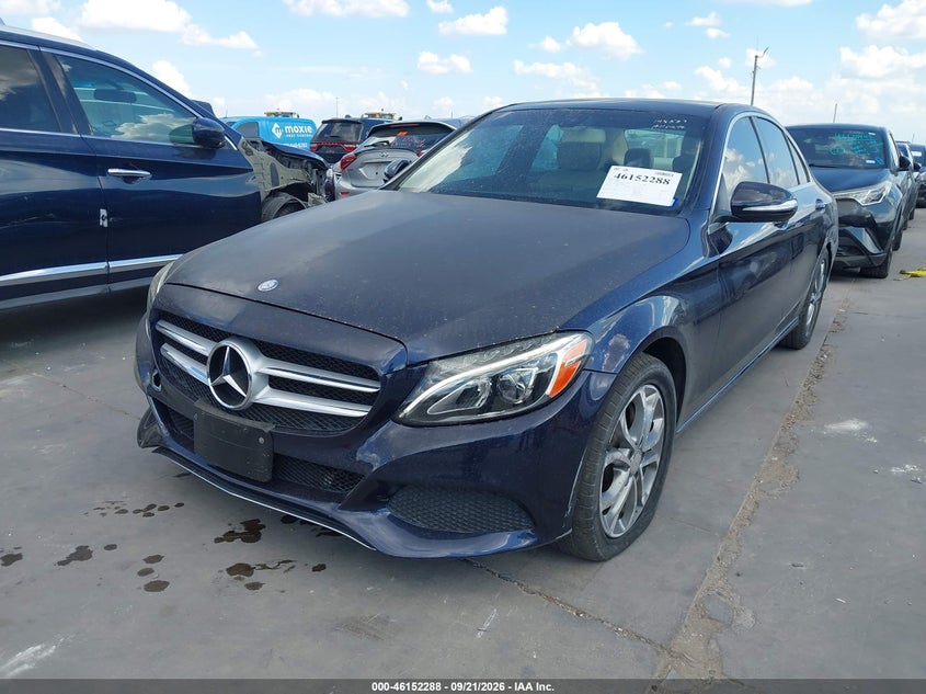 Vin: 55swf4kb5fu006643, lot: 46652073, mercedes-benz c 300 4matic 20152