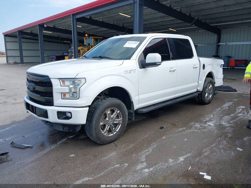 Vin: 1ftew1ep5gkf62524, lot: 46652074, ford f-150 lariat 20162