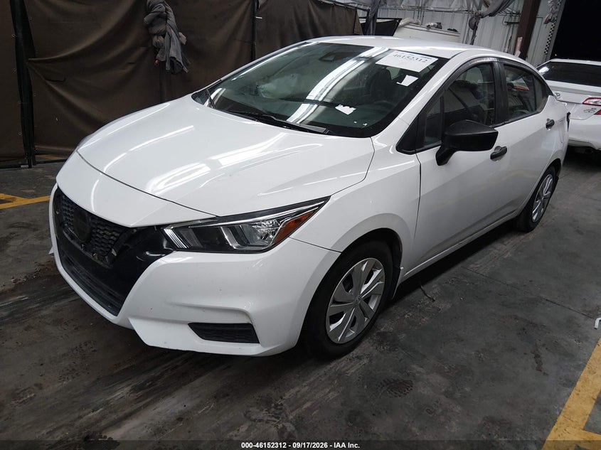 Vin: 3n1cn8dvxll897826, lot: 46652097, nissan versa s xtronic cvt 20202