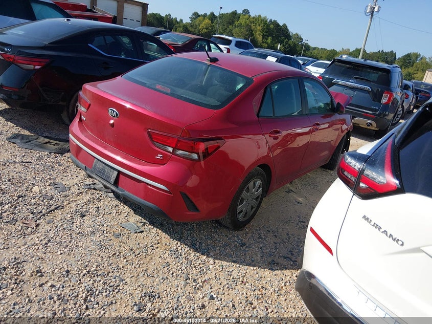 Vin: 3kpa24ad7me395315, lot: 46652099, kia rio s 20214