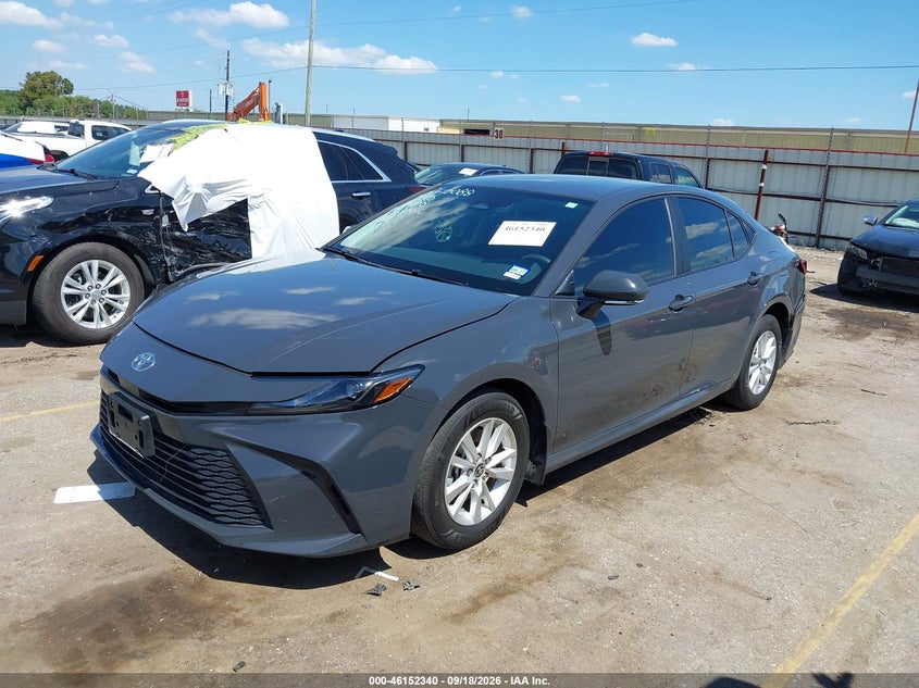 Vin: 4t1daack0su182209, lot: 46652125, toyota camry le 20252