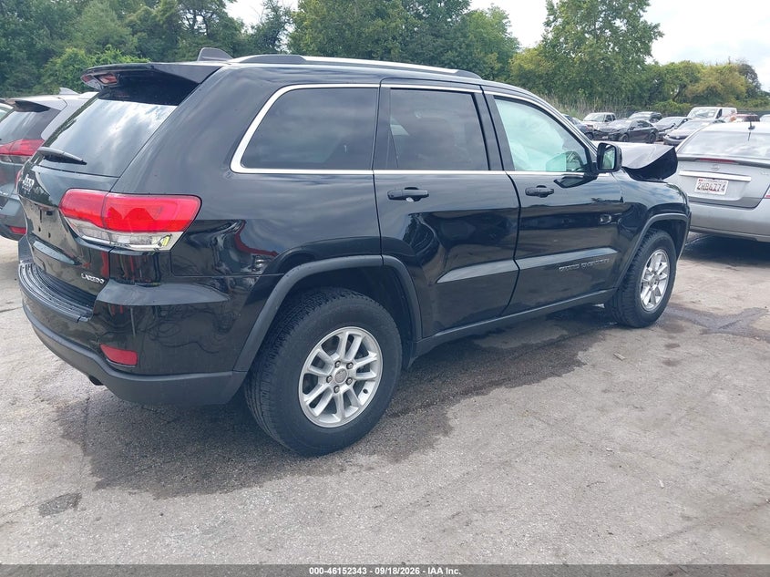 Vin: 1c4rjfag8jc377422, lot: 46652128, jeep grand cherokee laredo e 4x4 20184
