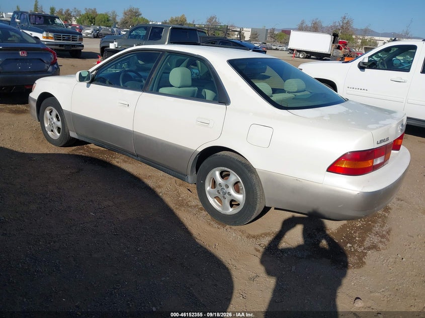 LEXUS ES 300 1999 VIN JT8BF28G6X0188150