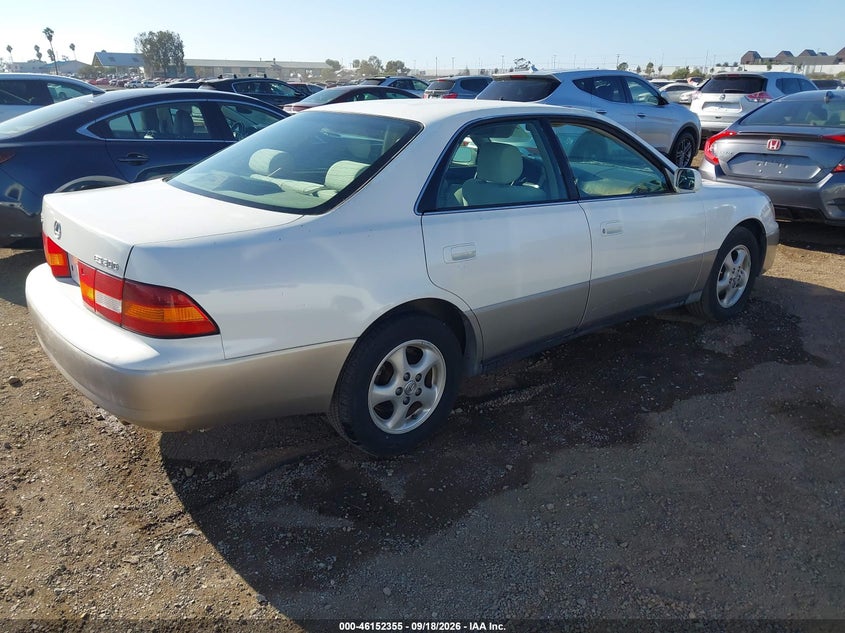 LEXUS ES 300 1999 VIN JT8BF28G6X0188150