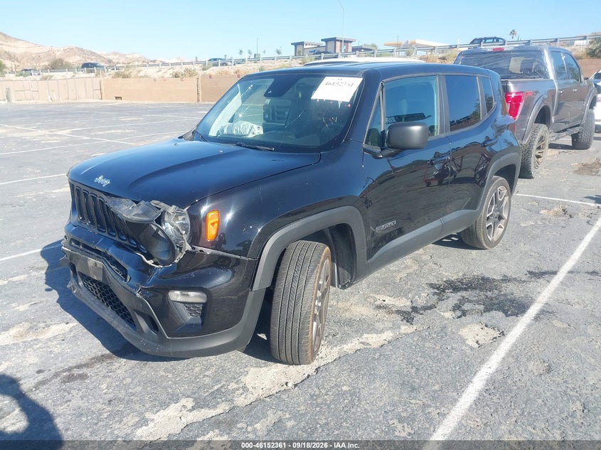 Vin: zacnjdab4mpn08348, lot: 46652147, jeep renegade jeepster 20212