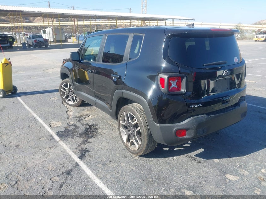 Vin: zacnjdab4mpn08348, lot: 46652147, jeep renegade jeepster 20213