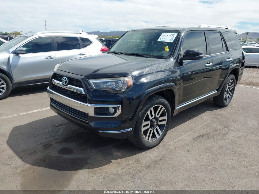 Vin: jtebu5jr8j5513732, lot: 46652159, toyota 4runner limited 20182