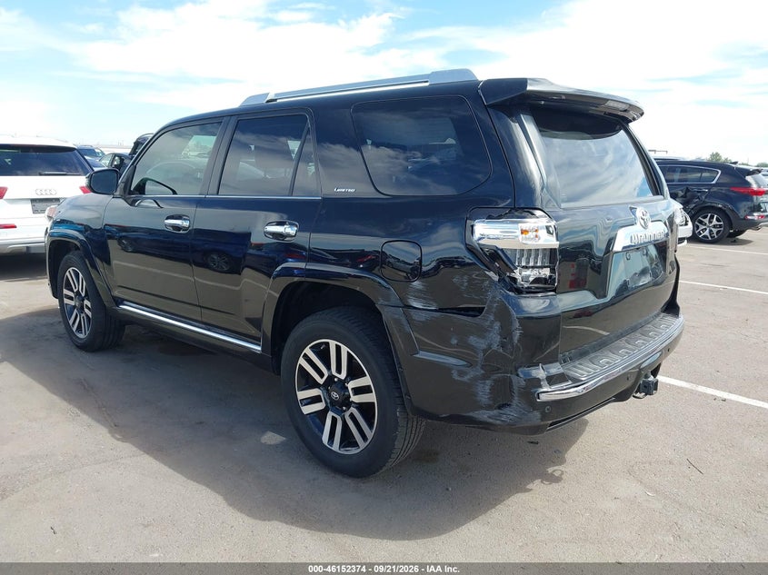 Vin: jtebu5jr8j5513732, lot: 46652159, toyota 4runner limited 20183