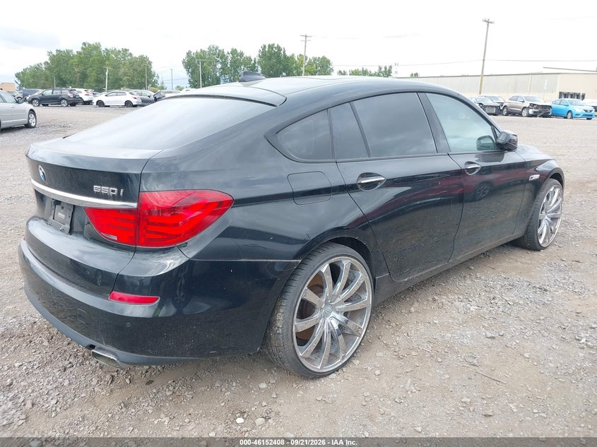 Vin: wbasn4c5xac208523, lot: 46652193, bmw 550i gran turismo 20104
