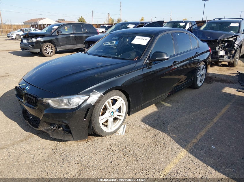 Vin: wba3b9g57fnr92949, lot: 46652216, bmw 335i xdrive 20152
