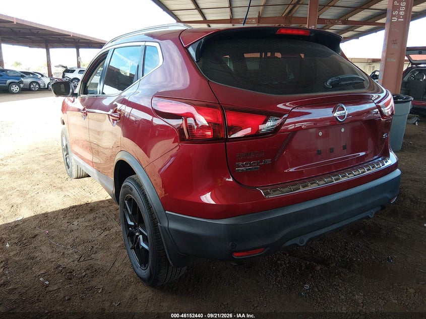 Vin: jn1bj1cpxkw221144, lot: 46652225, nissan rogue sport sl 20193
