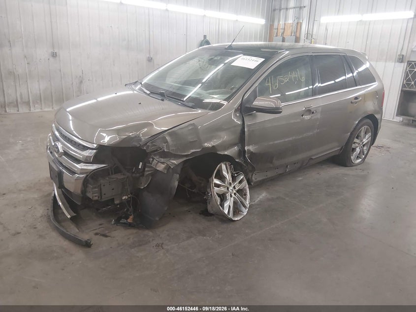 Vin: 2fmdk4kc5dbb53953, lot: 46652231, ford edge limited 20132