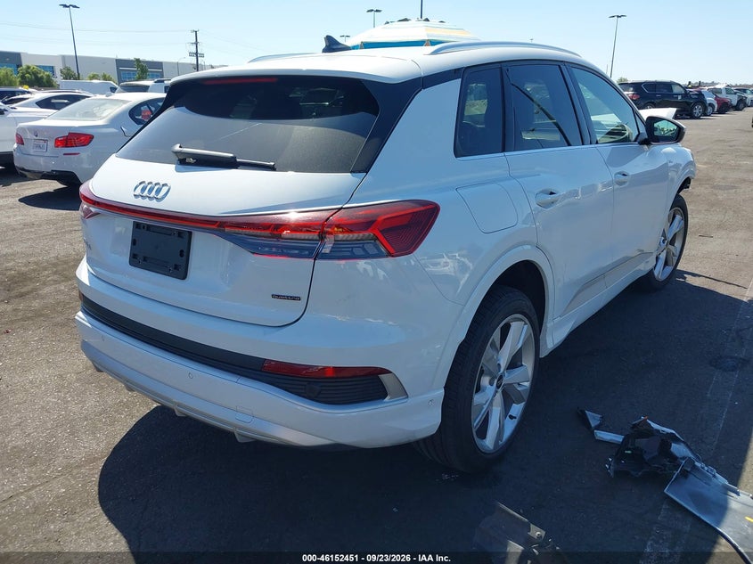 Vin: wa1l2bfz6pp053905, lot: 46652236, audi q4 e-tron premium plus 50 quattro 20234