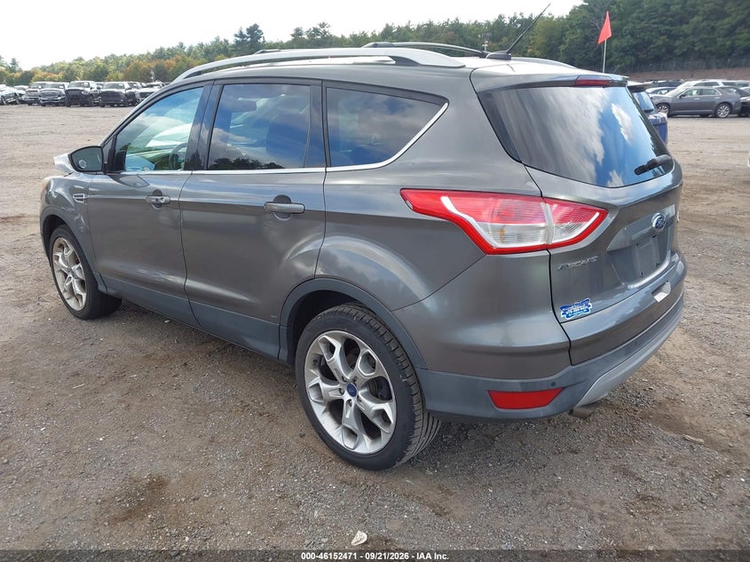 Vin: 1fmcu9j9xdud46604, lot: 46652256, ford escape titanium 20133