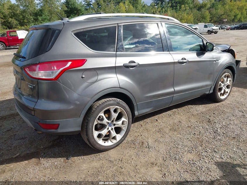 Vin: 1fmcu9j9xdud46604, lot: 46652256, ford escape titanium 20134