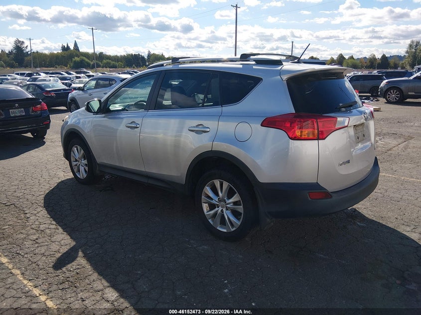 Vin: 2t3dfrev8ew135898, lot: 46652258, toyota rav4 limited 20143