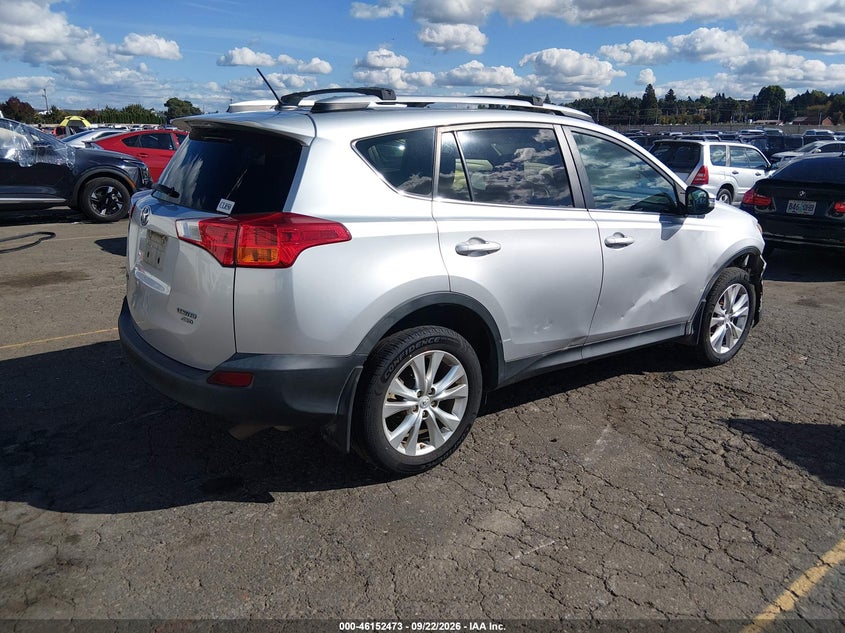 Vin: 2t3dfrev8ew135898, lot: 46652258, toyota rav4 limited 20144