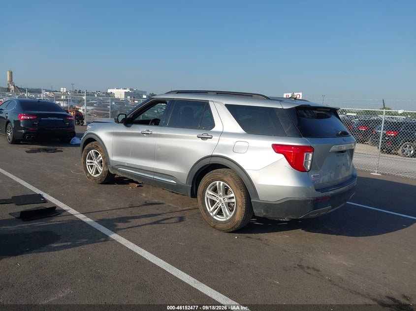 Vin: 1fmsk7dh8pga60830, lot: 46652262, ford explorer xlt 20233