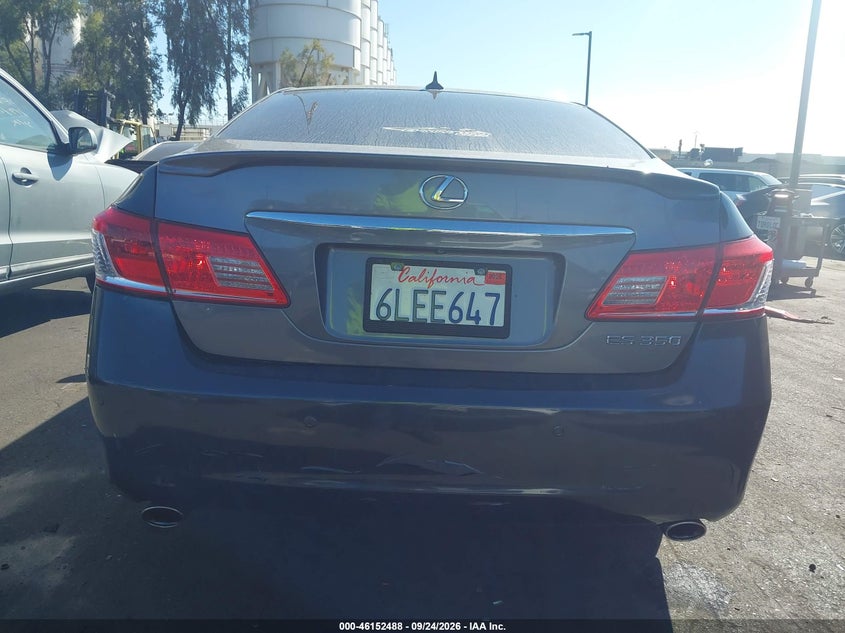 LEXUS ES 350 2010 VIN JTHBK1EG5A2363350