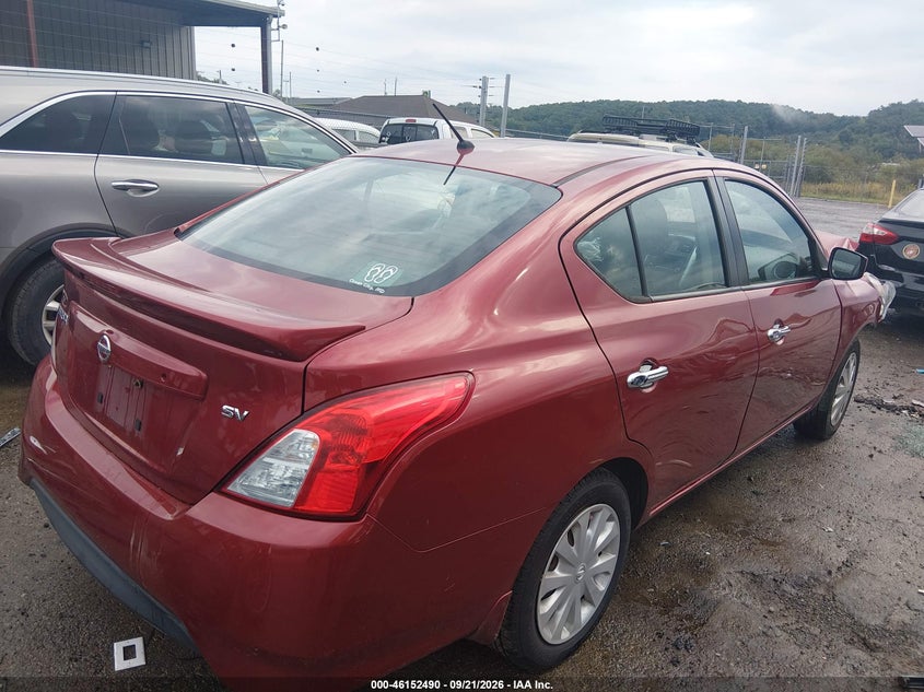 Vin: 3n1cn7ap6jl867400, lot: 46652275, nissan versa 1.6 sv 20184